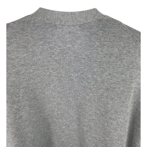 Brooks Brothers Womens Size XL Grey Long Sleeve Button Up Cardigan Sweater - Picture 4 of 6